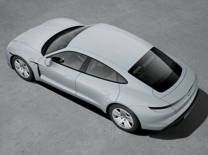 Porsche Taycan Performance 89Kwh Rwd 4-Door 11Kw Charger Grey #4