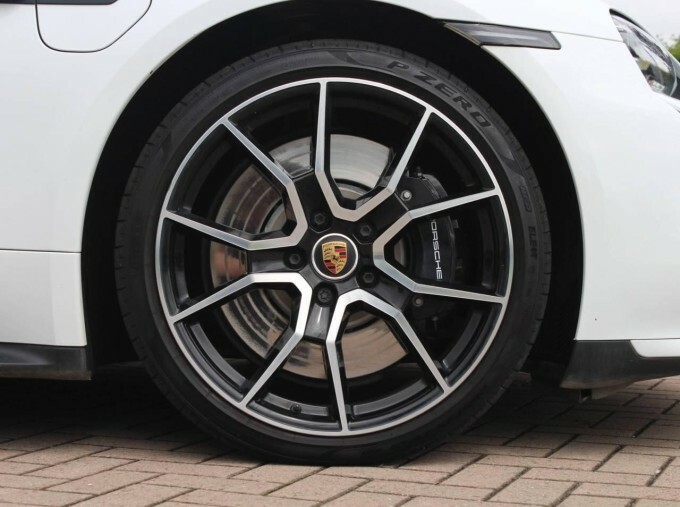 Porsche Taycan Performance Plus 93.4Kwh Turbo 11Kw Charger WM23VEX White #6