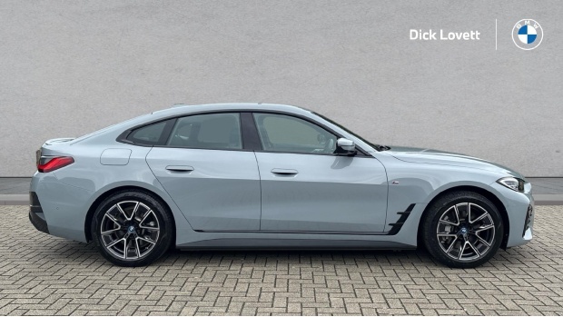 BMW i4 40 83.9Kwh M Sport Edrive HJ24NWN Grey #3