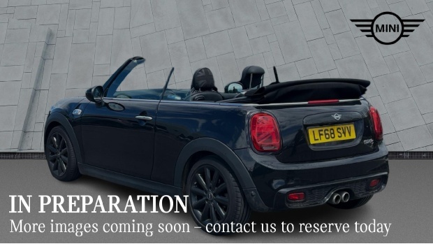 Mini Convertible 2.0 Cooper S Steptronic Euro 6-Door Black