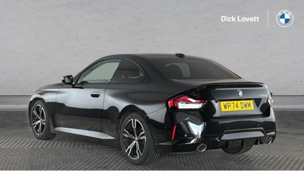 BMW 2 Series 220I M Sport Euro 6 WP74DWM Blue #2