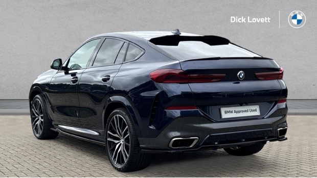 BMW X6 M50i V8 Xdrive Euro 6 Blue #2