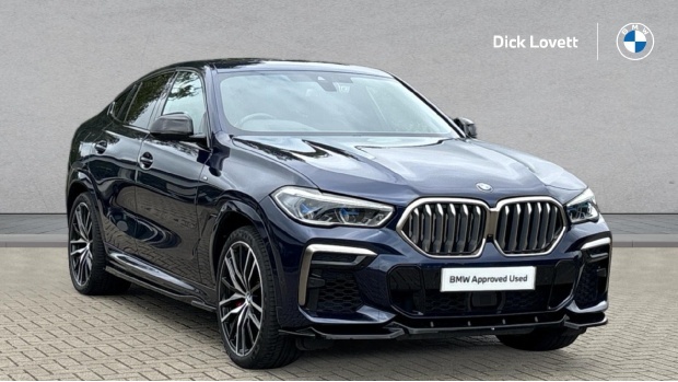 BMW X6 M50i V8 Xdrive Euro 6 Blue