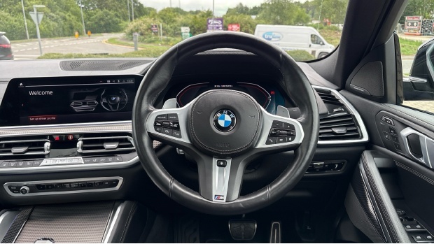 BMW X6 M50i V8 Xdrive Euro 6 Blue #5