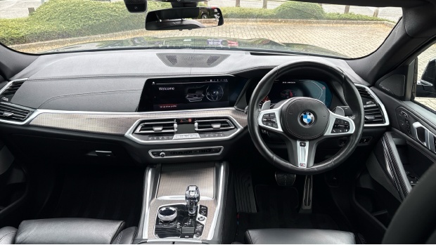 BMW X6 M50i V8 Xdrive Euro 6 Blue #4