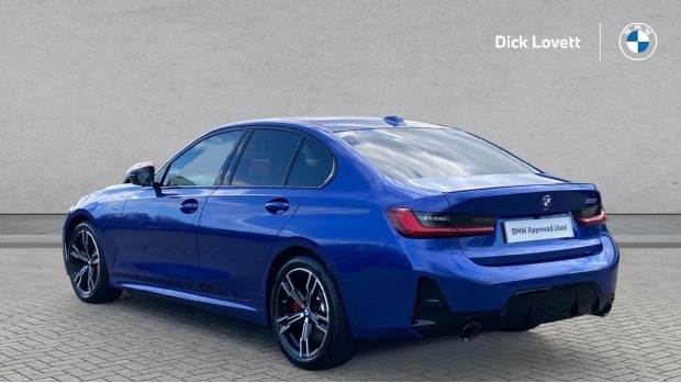 BMW 3 Series 320I M Sport Euro 6 WX26RZE Blue #2