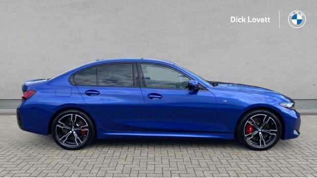 BMW 3 Series 320I M Sport Euro 6 WX26RZE Blue #3