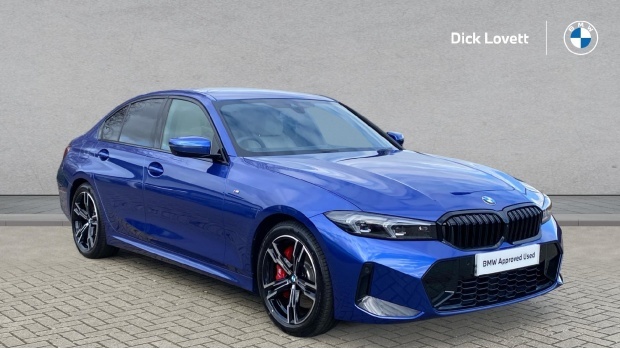 BMW 3 Series 320I M Sport Euro 6 WX26RZE Blue