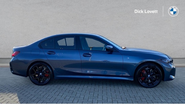 BMW 3 Series 320I M Sport Euro 6 WX26RZK Blue #3