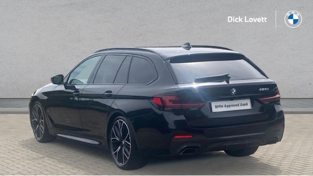 BMW 5 Series 520D Mht M Sport Touring Steptronic Euro 6 WR24DXS Blue #2