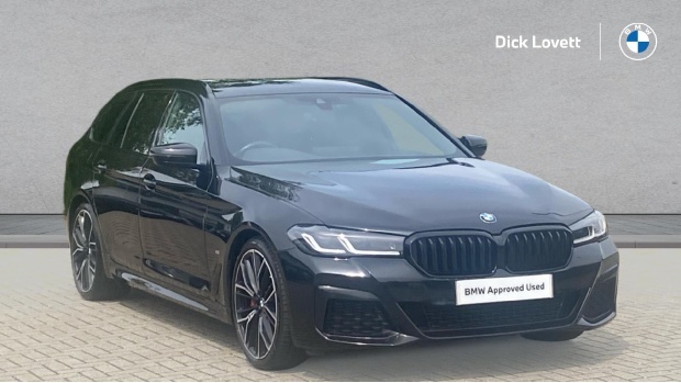 BMW 5 Series 520D Mht M Sport Touring Steptronic Euro 6 WR24DXS Blue
