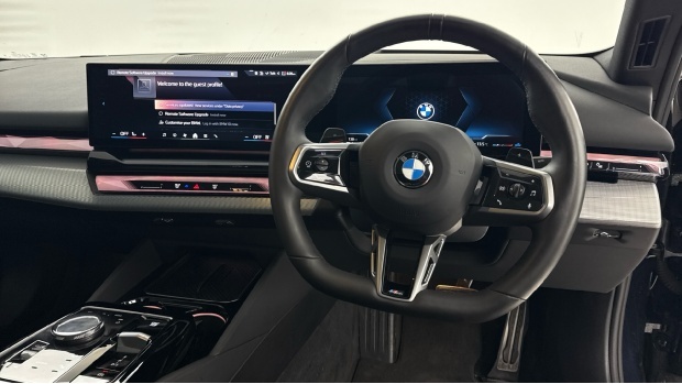 BMW 5 Series 520I Mht M Sport Pro Steptronic Euro 6 YA25AFJ Black #5