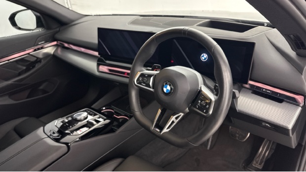 BMW 5 Series 520I Mht M Sport Pro Steptronic Euro 6 YA25AFJ Black #6