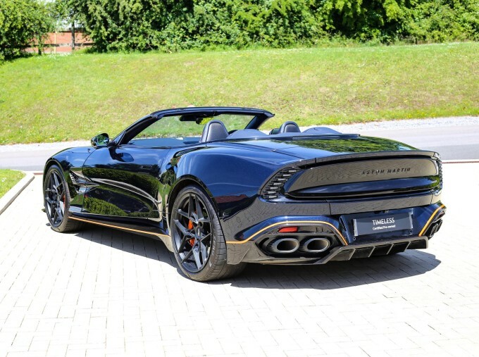 Aston Martin Vanquish Volante Blue