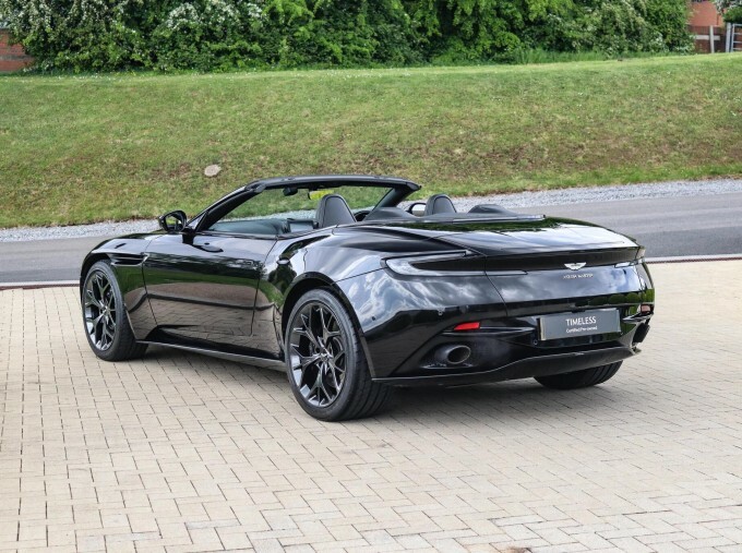 Aston Martin DB11 4.0 V8 Volante Euro 6 2-Door Black #2