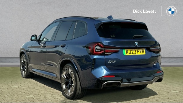BMW iX3 80Kwh M Sport Pro 5-Door RJ23FVR Blue #2