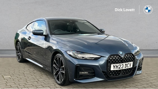 BMW 4 Series 2.0 420I M Sport Euro 6-Door Blue