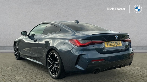 BMW 4 Series 2.0 420I M Sport Euro 6-Door Blue #2