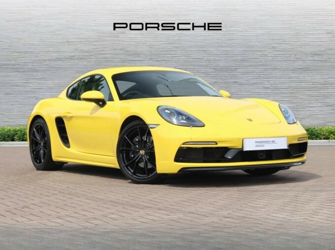 Porsche 718 Cayman 2.0T Pdk Euro 6-Door Yellow