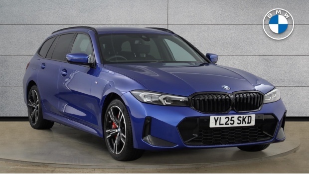 BMW 3 Series 2.0 330E2.3kwh M Sport Touring Euro 6 5-Door Blue