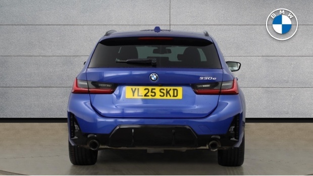 BMW 3 Series 330E M Sport Blue #15