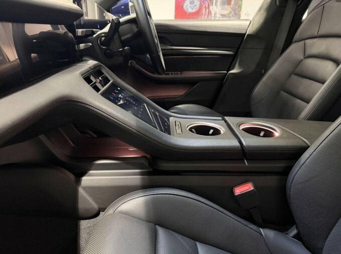 Porsche Taycan Turbo S White #19