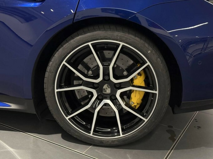 Porsche Taycan Turbo S White #59