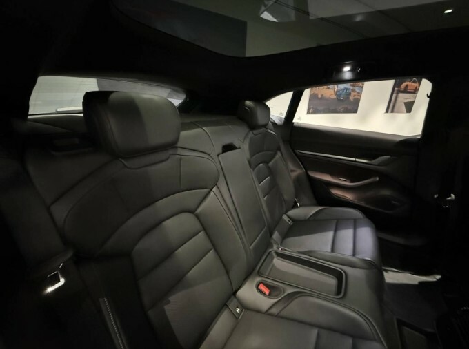 Porsche Taycan Turbo S White #36