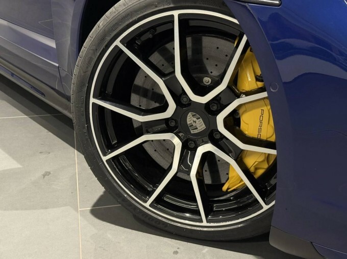Porsche Taycan Turbo S White #45