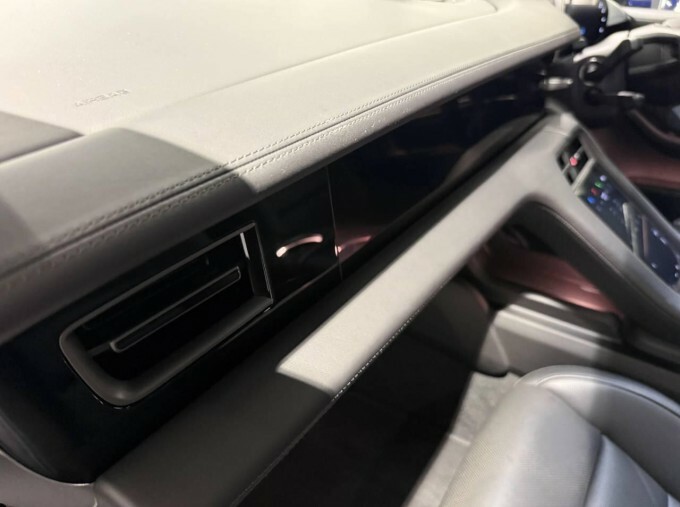 Porsche Taycan Turbo S White #35