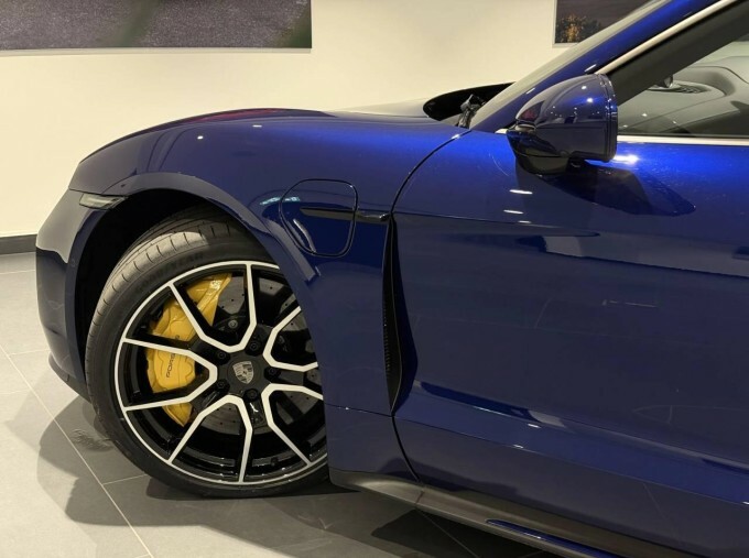 Porsche Taycan Turbo S White #51