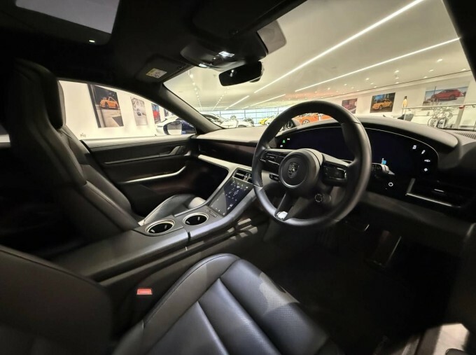 Porsche Taycan Turbo S White #16