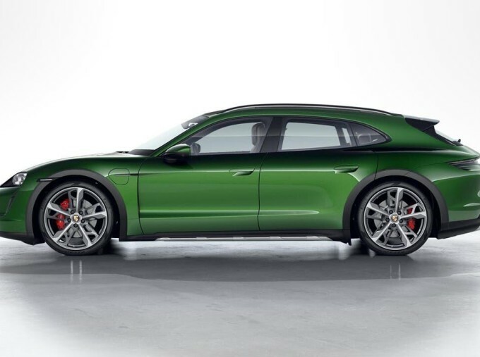 Porsche Taycan Performance Plus 93.4Kwh 4S Cross Turismo 4Wd Green #2