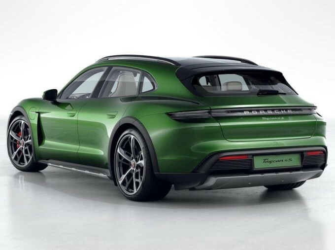 Porsche Taycan Performance Plus 93.4Kwh 4S Cross Turismo 4Wd Green #3