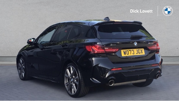 BMW 1 Series M135i Xdrive Euro 6 WO73JGX Blue #2