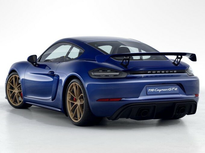 Porsche 718 Cayman 4.0 Gtpdk Euro 6 2-Door Blue #3
