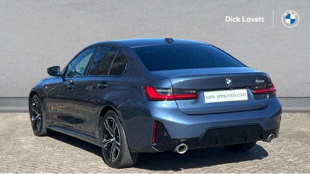 BMW 3 Series 2.0 320I M Sport Euro 6 4-Door Blue #2