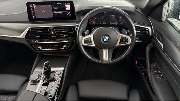 BMW 5 Series 520I Mht M Sport Steptronic Euro 6 Blue #5