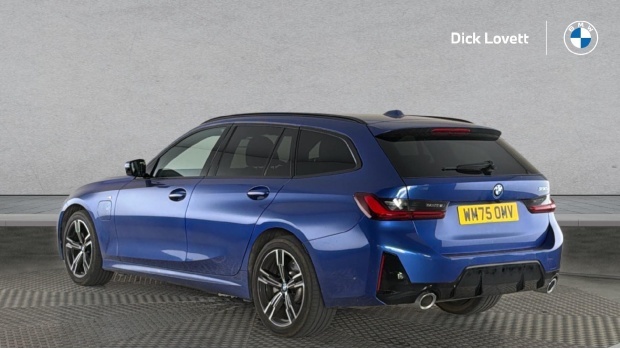 BMW 3 Series 2.0 330E2.3kwh M Sport Touring Euro 6 5-Door Blue #2