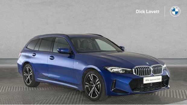 BMW 3 Series 2.0 330E2.3kwh M Sport Touring Euro 6 5-Door Blue