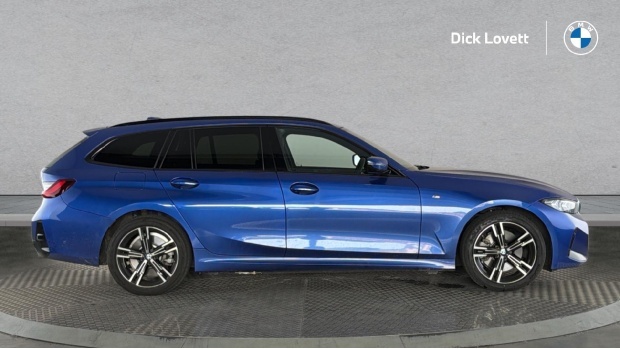BMW 3 Series 2.0 330E2.3kwh M Sport Touring Euro 6 5-Door Blue #3