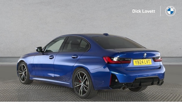 BMW 3 Series 2.0 320I M Sport Euro 6 4-Door Blue #2