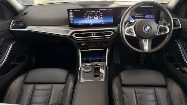 BMW 3 Series 2.0 320I M Sport Euro 6 4-Door Blue #4