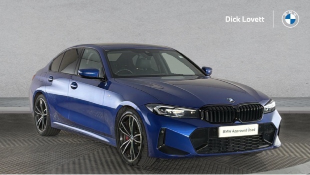 BMW 3 Series 2.0 320I M Sport Euro 6 4-Door Blue