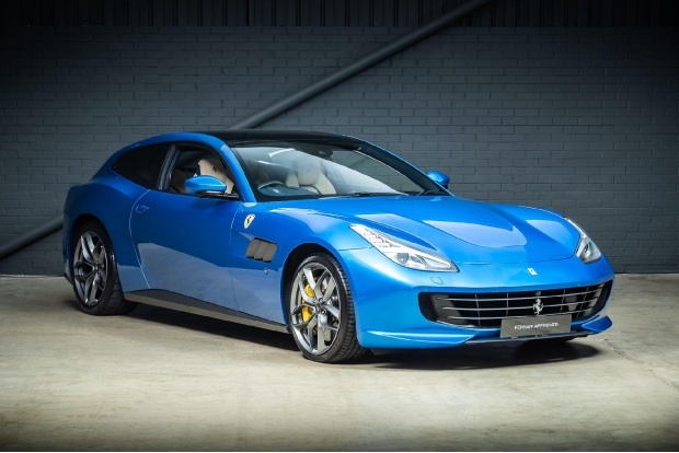 Ferrari Gtc4 Lusso V8 F1 Dct Euro 6 2-Door Blue #2
