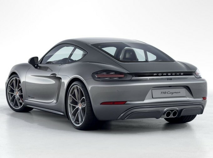 Porsche 718 Cayman 2.0T Style Edition Pdk Euro 6-Door Grey #3