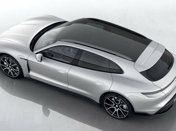 Porsche Taycan Performance Plus 93.4Kwh Sport Turismo Rwd 5- Grey #4