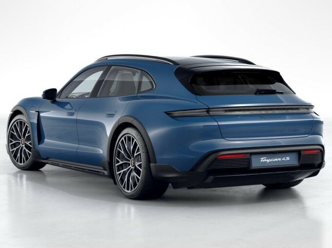 Porsche Taycan Performance Plus 93.4Kwh 4S Cross Turismo 4Wd Blue #3