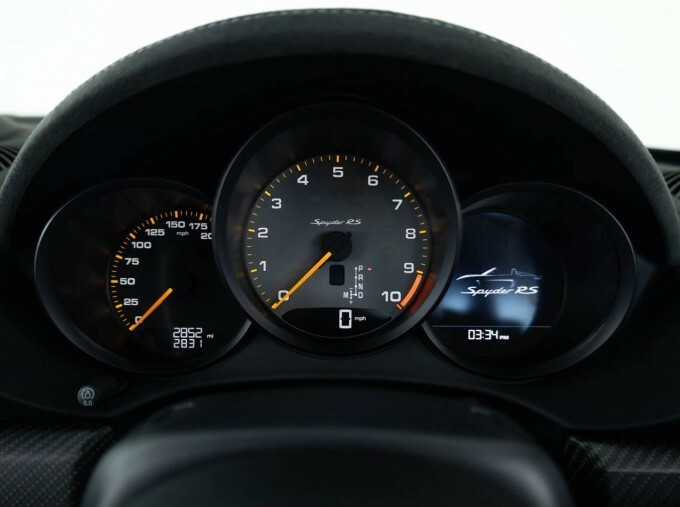 Porsche 718 Spyder Rs S-a Black #32