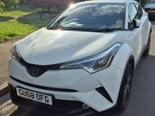 Toyota C-Hr 1.8 C-hr Excel GU68OFG White #4